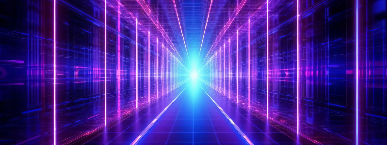 図案化されたデータセンター