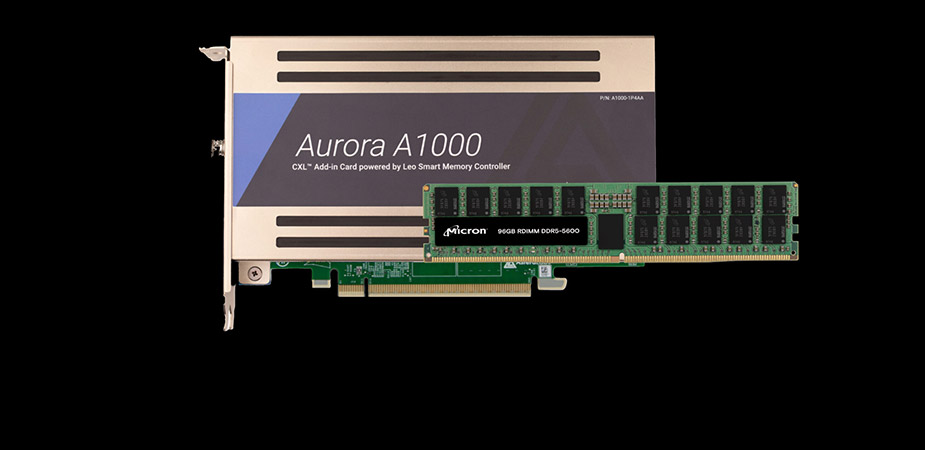 Aurora A1000とマイクロンのモジュール