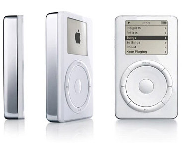 2001年10月頃の初代iPod
